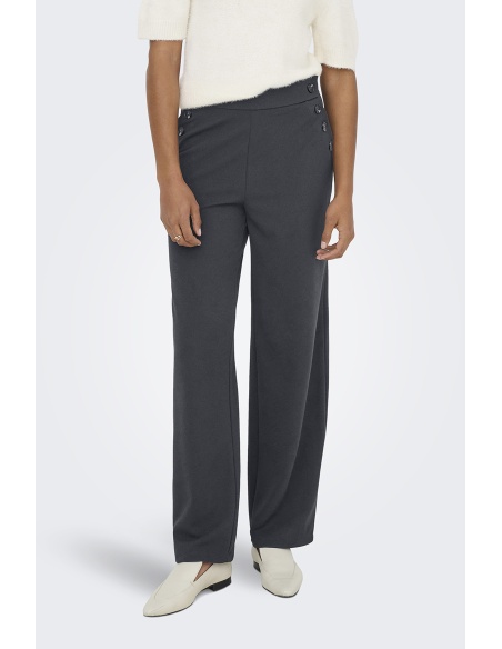 Pantalon Bouton Gris ONLRINA