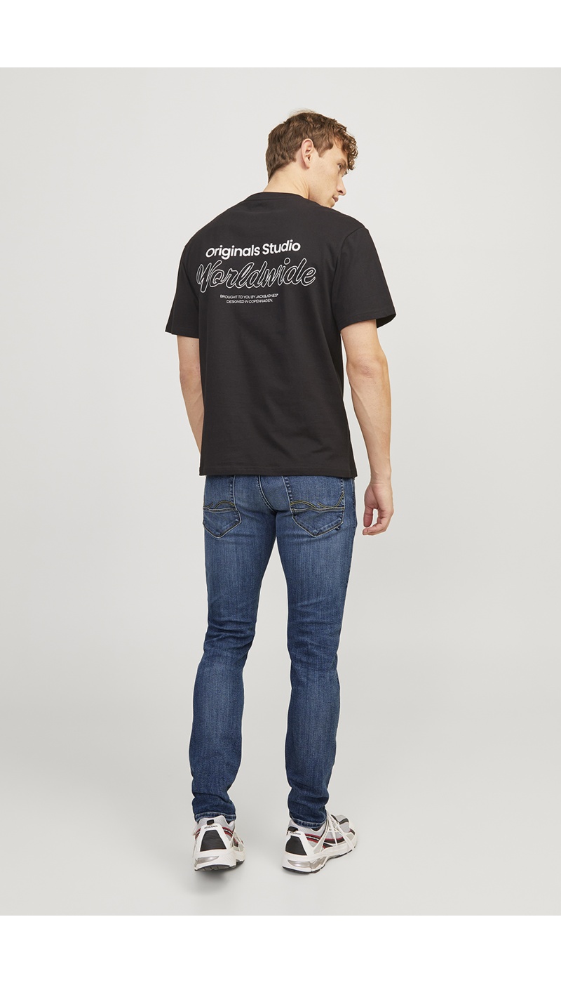 Jean Slim Denim JJIGLENN Longueur 34