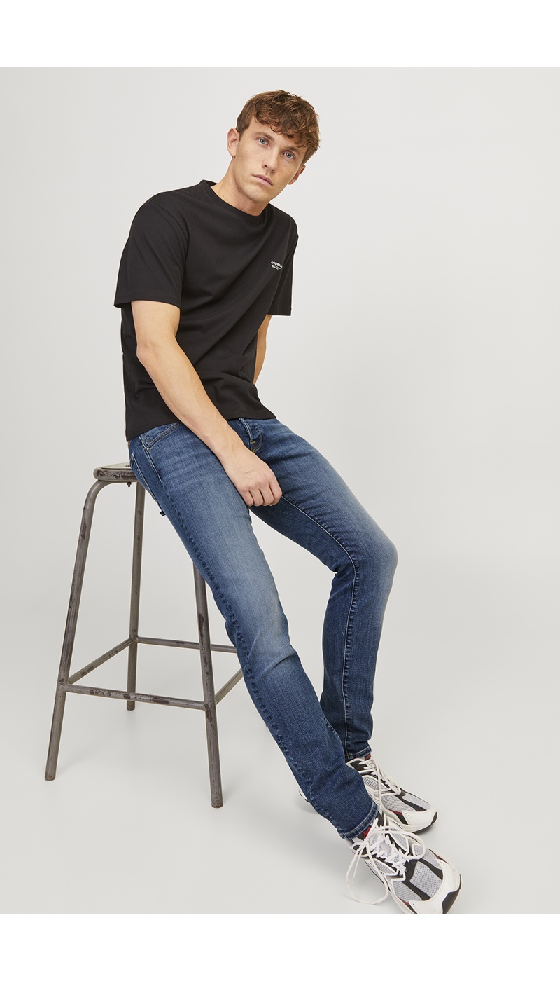 Jean Slim Denim JJIGLENN Longueur 34