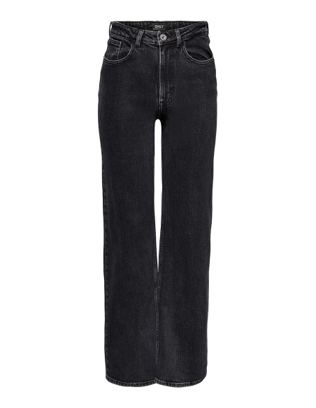 Jean Wide Leg Noir Longueur 32