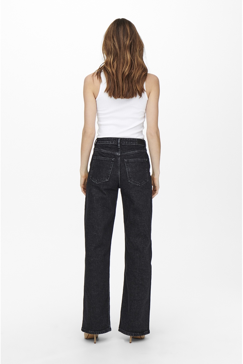 BLACK DENIM JEANS 2