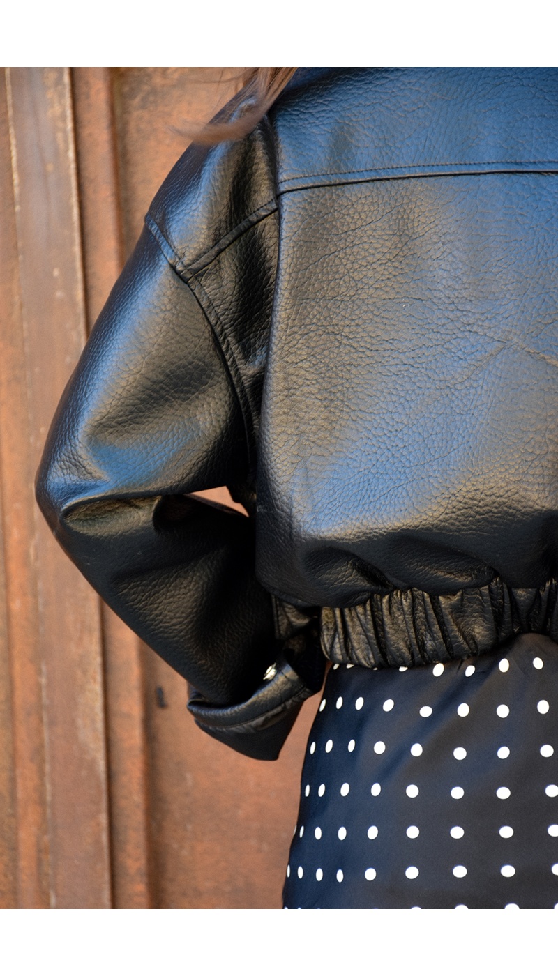 lumine paris SIMILI NOIR VESTES FEMME