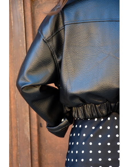 lumine paris SIMILI NOIR VESTES FEMME