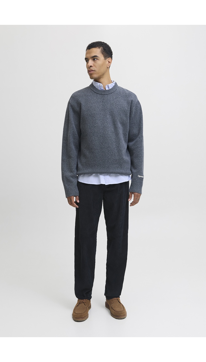 Marineblaue gerippte Hosen JPSTKANE Jack&Jones - 2 | MÄNNER