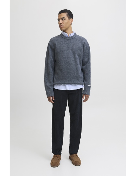 Navy Ribbed Pants JPSTKANE Jack&Jones - 2 | MEN