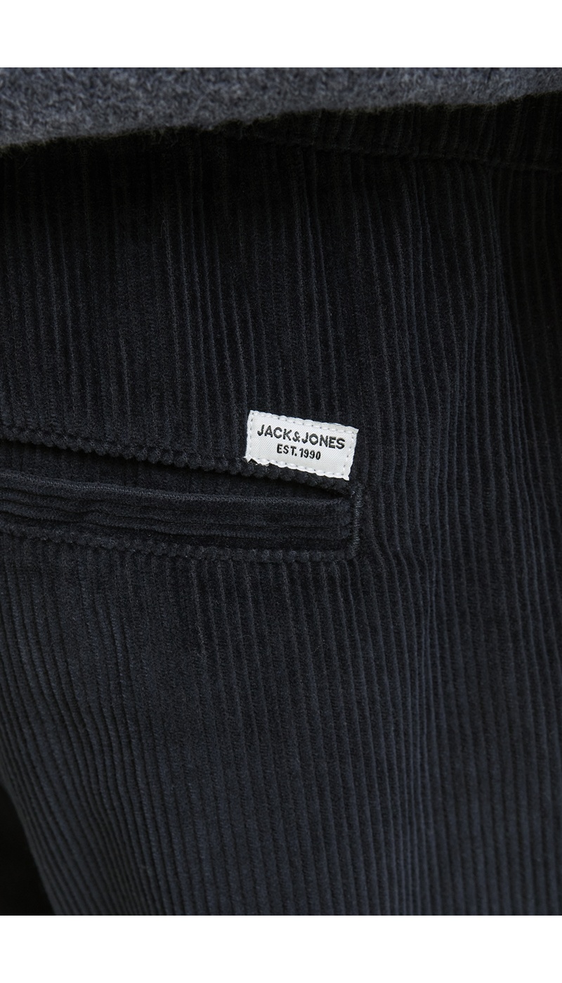 Navy Ribbed Pants JPSTKANE Jack&Jones - 6 | MEN