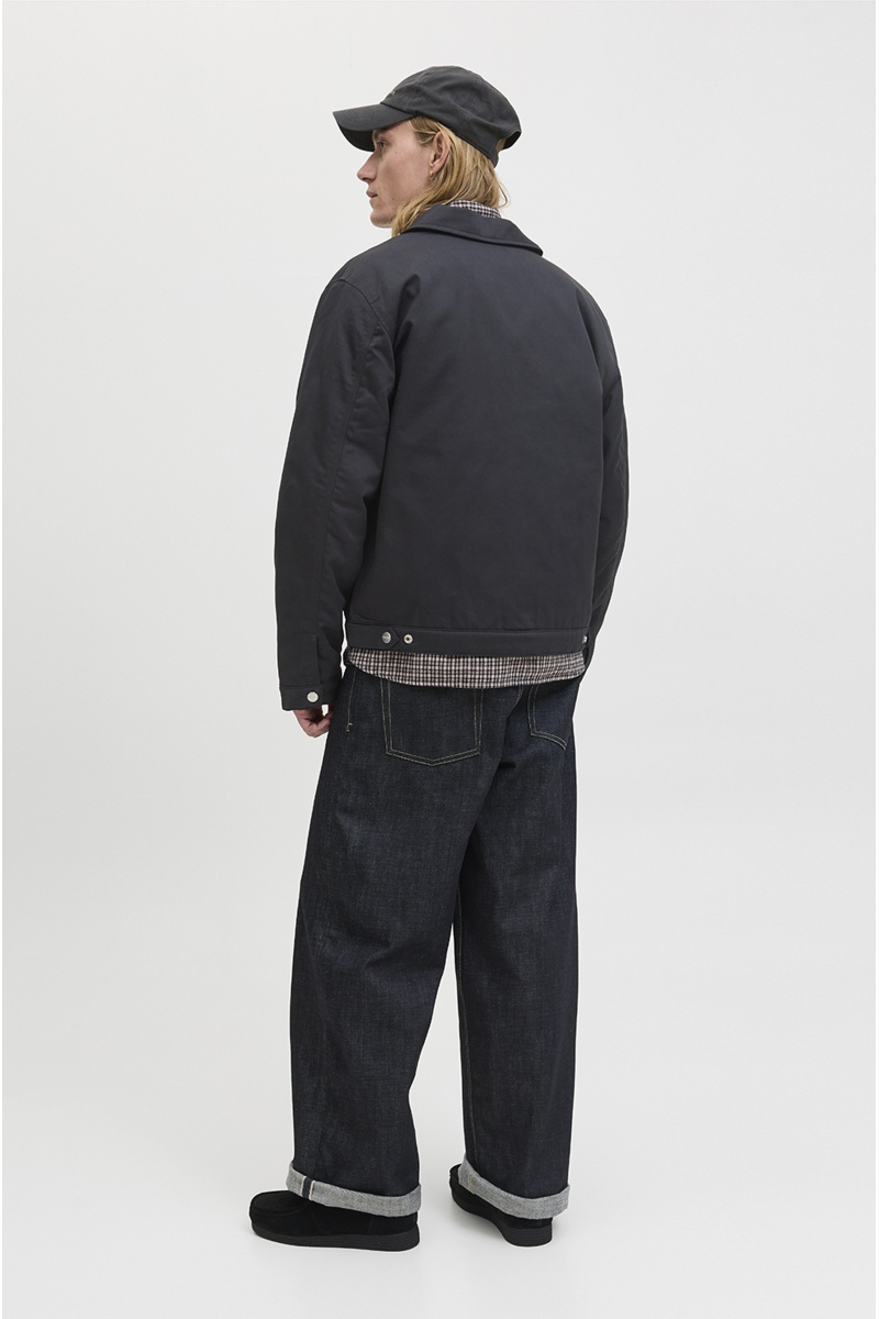 Veste Aviateur Noir JORNORREBRO 2