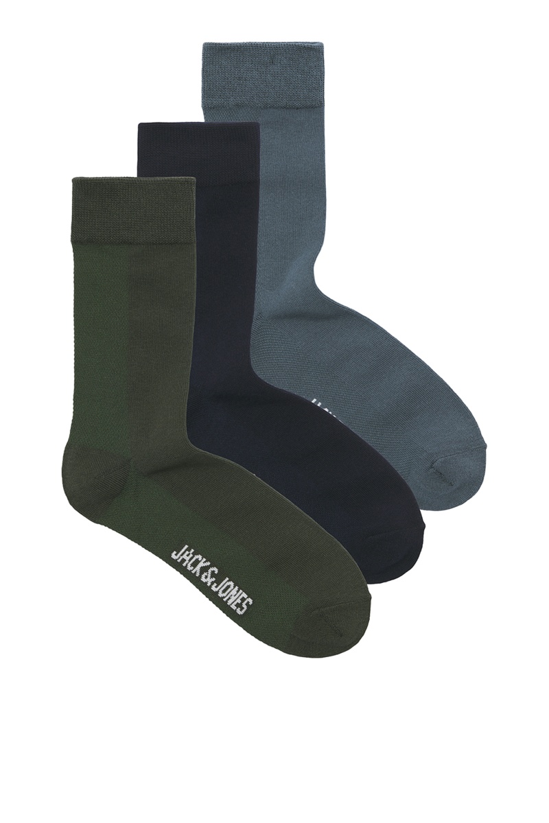 JACKandJONES NAVY BLACK CHAUSSETTES