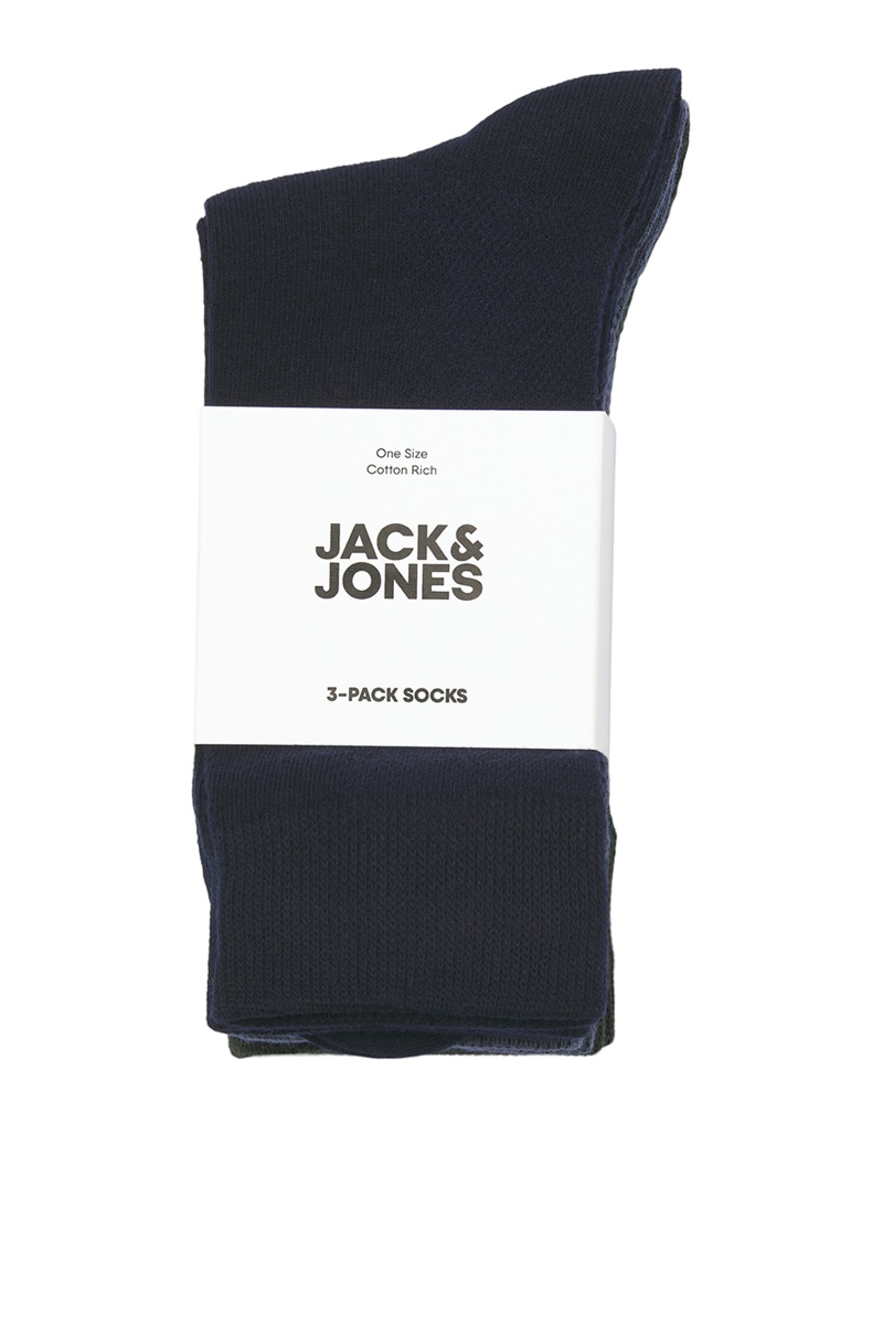 JACKandJONES NAVY BLACK CHAUSSETTES 2