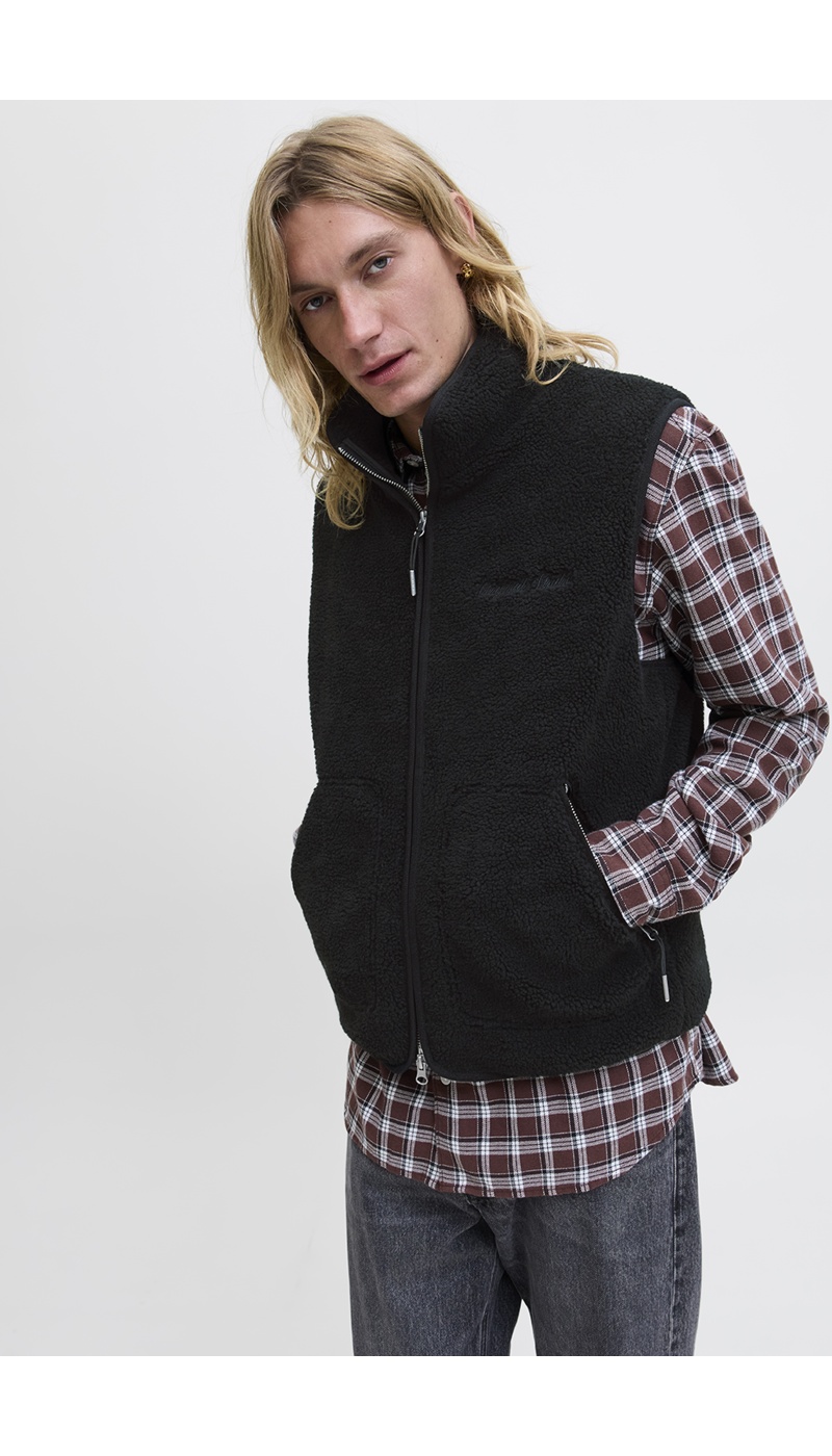 JACKandJONES  BLACK GILETS