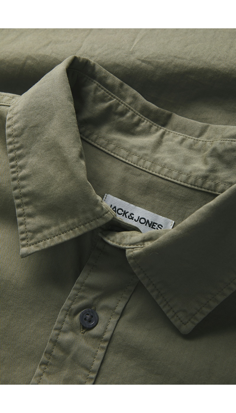 JACKandJONES DUSTY OLIVE CHEMISES ML