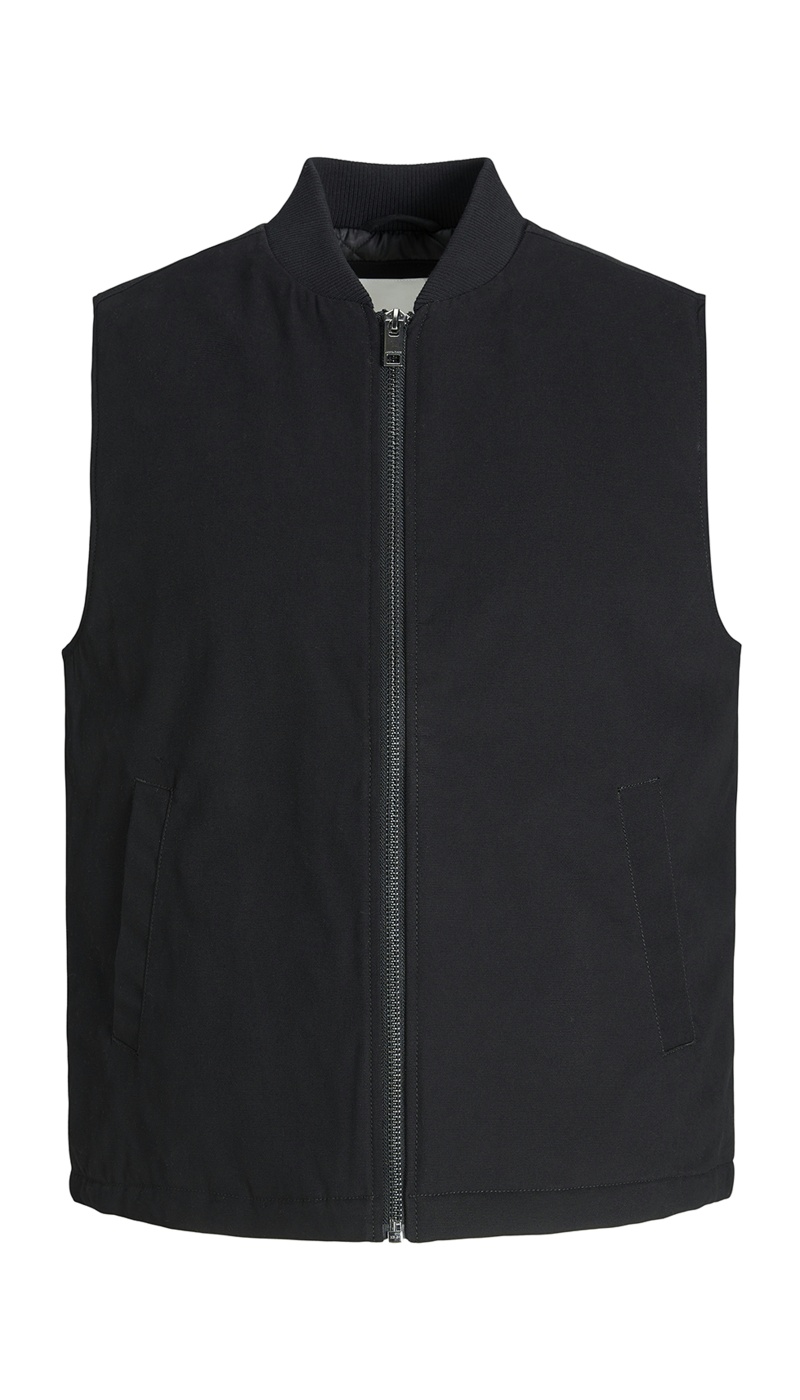 JACKandJONES  BLACK GILETS