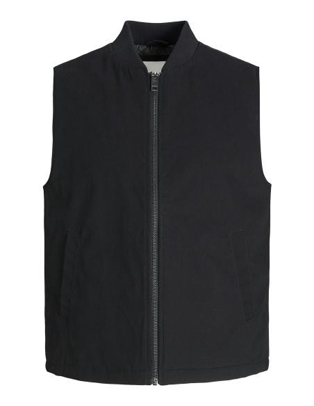 Giacca nera senza maniche JJEDOVER Jack&Jones - 7 | UOMINI