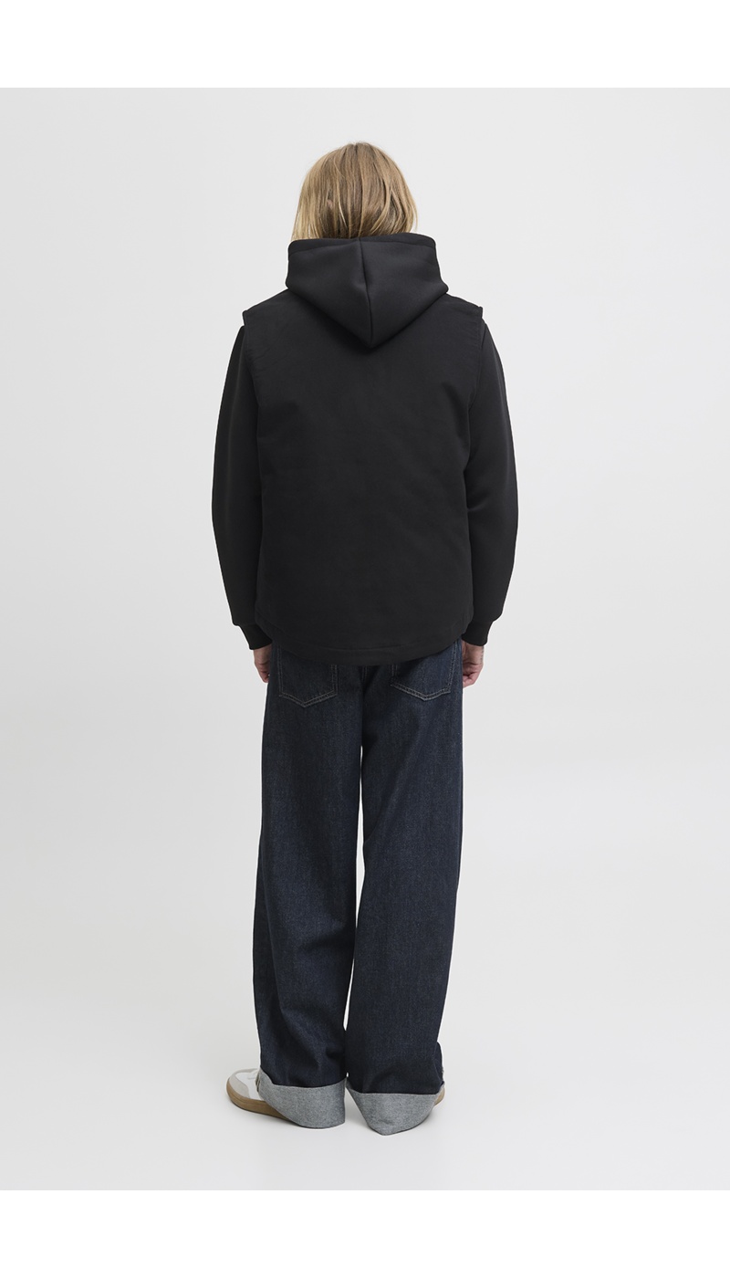 Giacca nera senza maniche JJEDOVER Jack&Jones - 2 | UOMINI