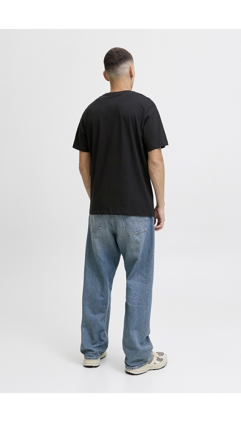 JACKandJONES  BLACK T-SHIRTS MC
