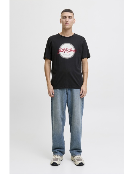 JACKandJONES  BLACK T-SHIRTS MC