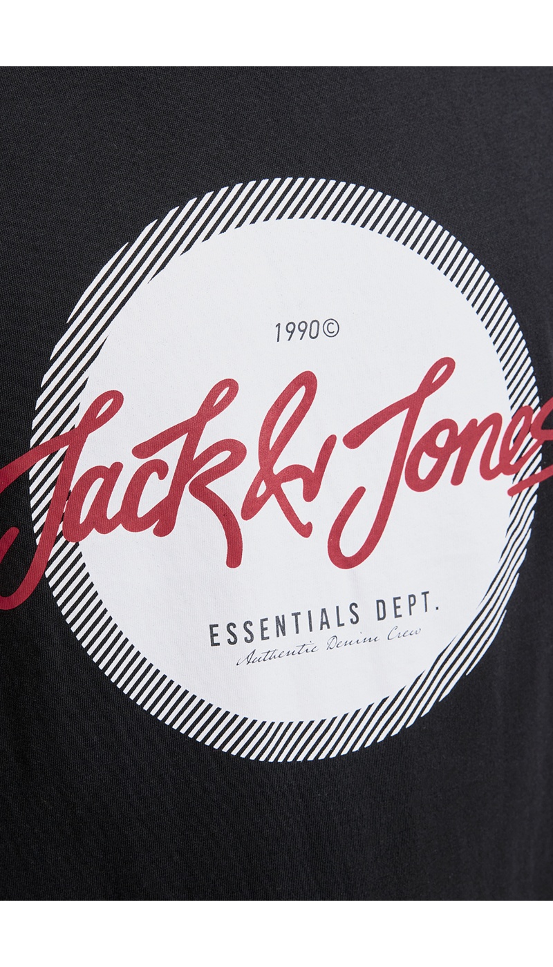 JACKandJONES  BLACK T-SHIRTS MC