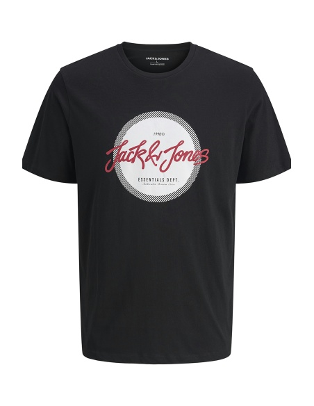 JACKandJONES  BLACK T-SHIRTS MC