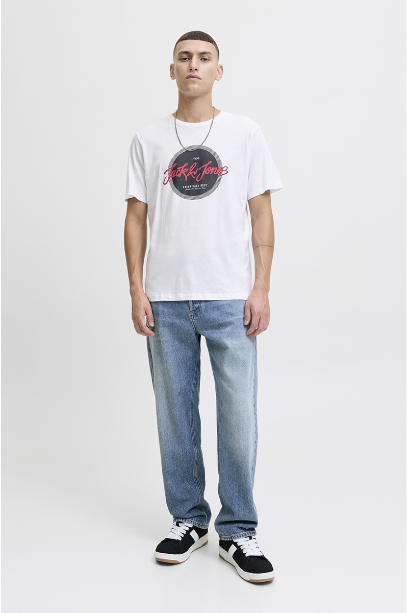 JACKandJONES  WHITE T-SHIRTS MC