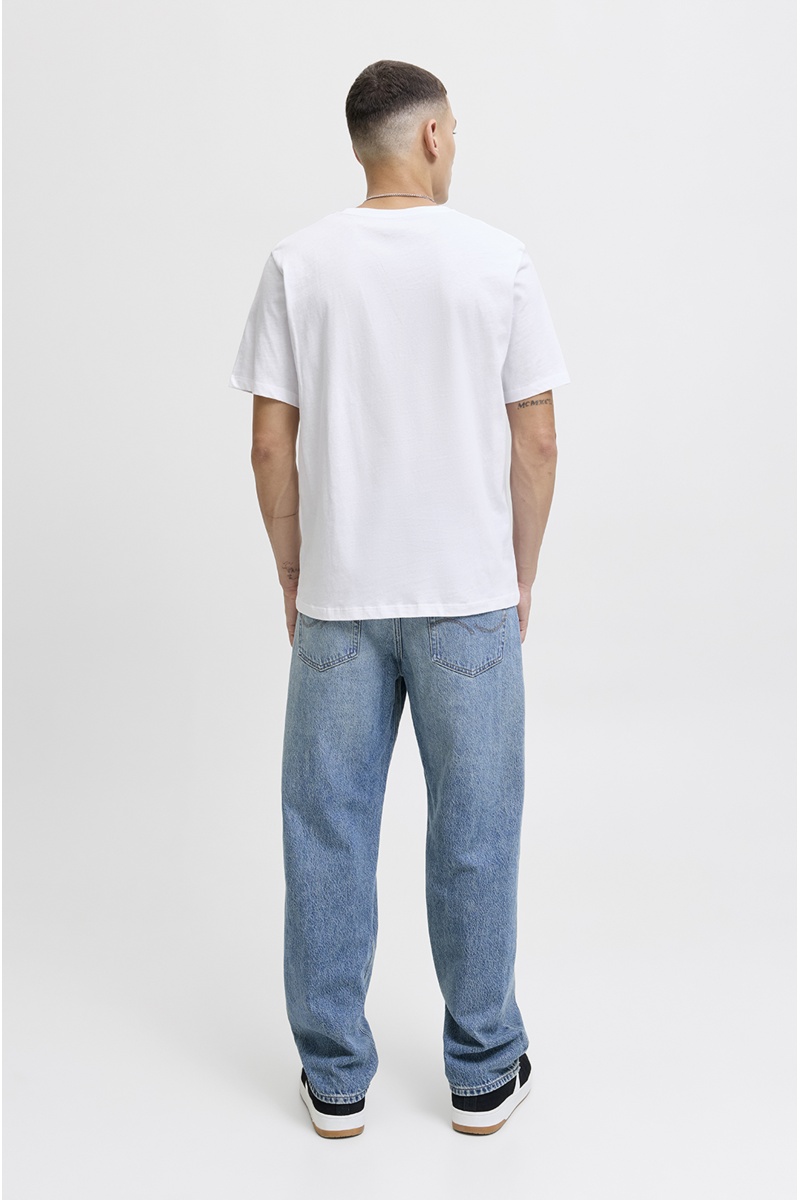 JACKandJONES  WHITE T-SHIRTS MC 2