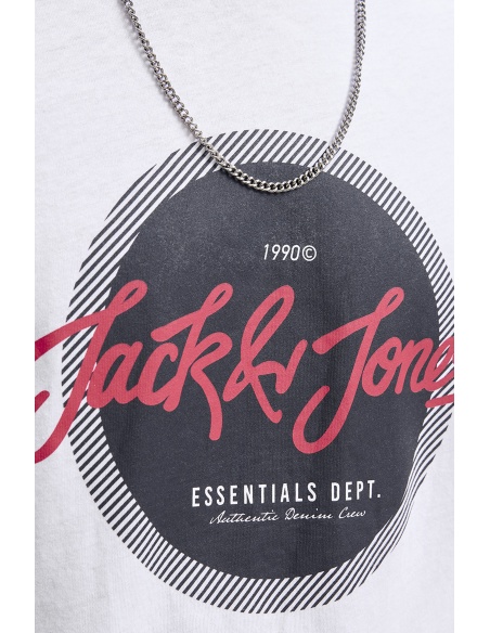 JACKandJONES  WHITE T-SHIRTS MC