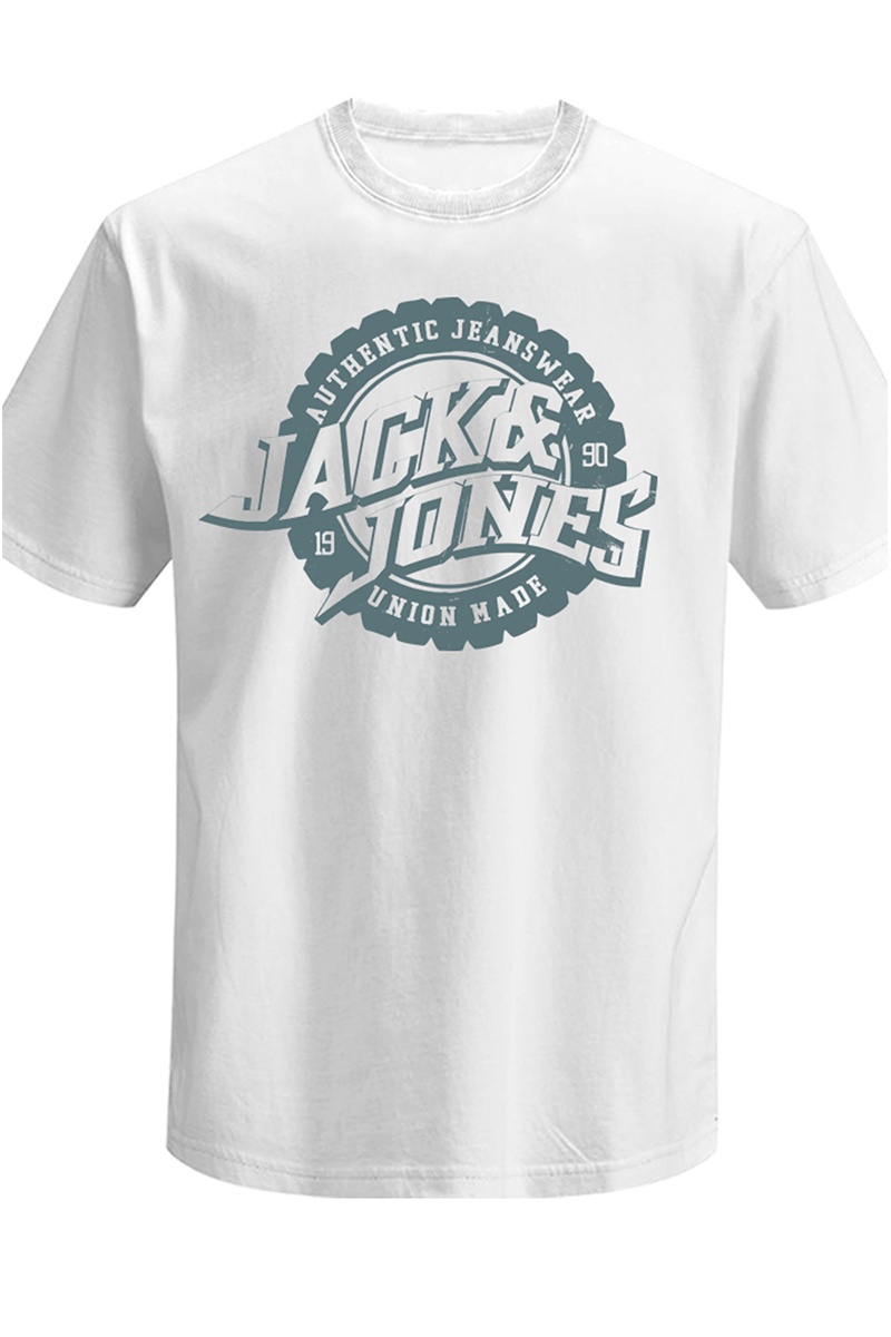 JACKandJONES  WHITE T-SHIRTS MC