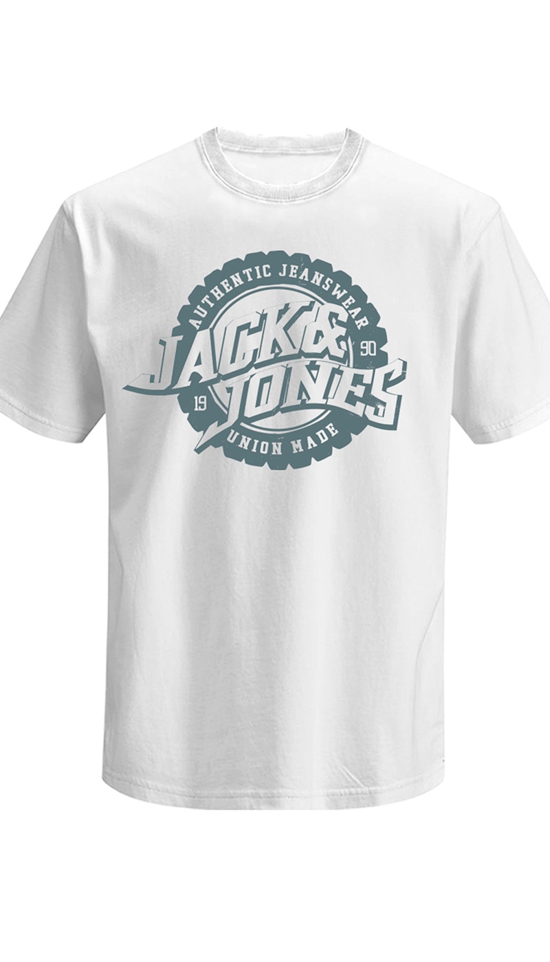 White T-Shirt JPRBLUBARON Jack&Jones - 1 | TOPS