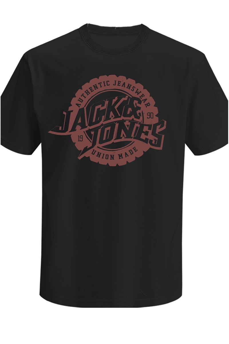 JACKandJONES BLACK SAND T-SHIRTS MC