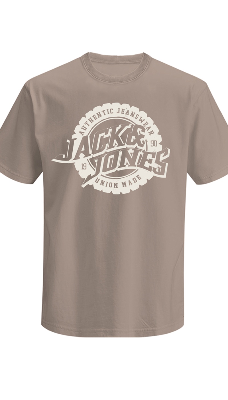 Camiseta bege de JPRBLUBARON da Jack&Jones - 1 | TOPS