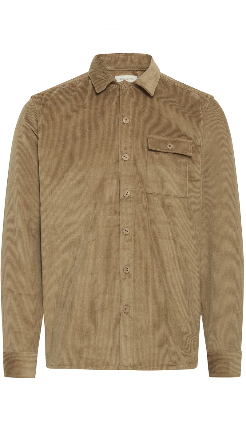 BHDICH Camel Ribbed Shirt BLEND - 6 | TOPS