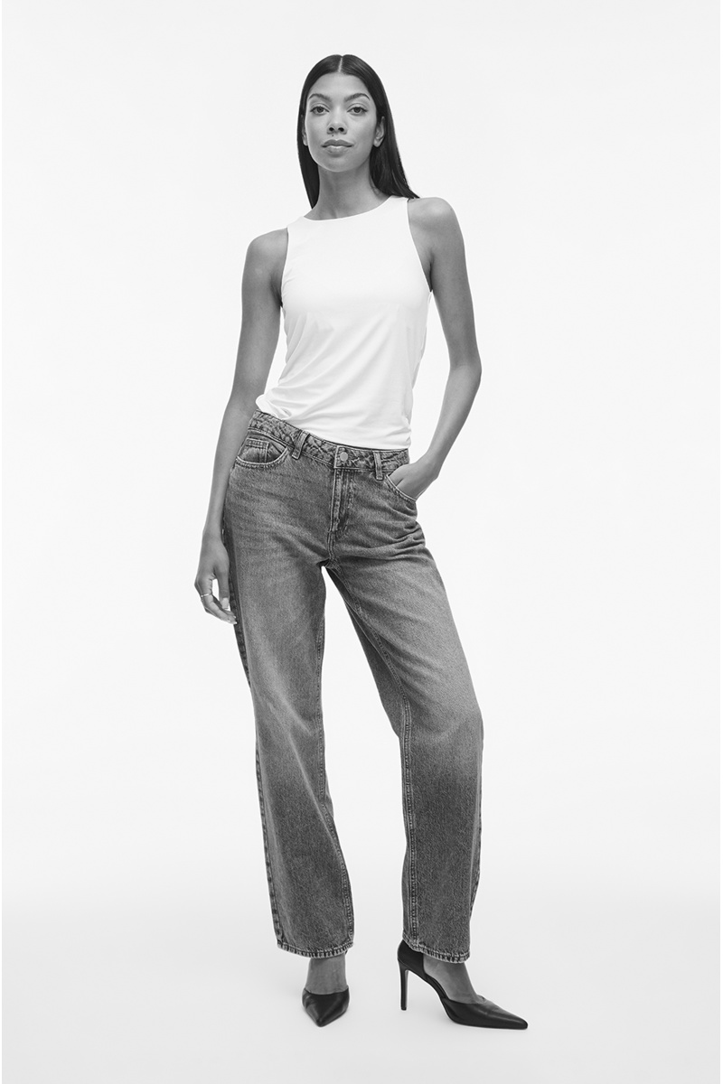 VILA A/S MEDIUM BLUE JEANS 2