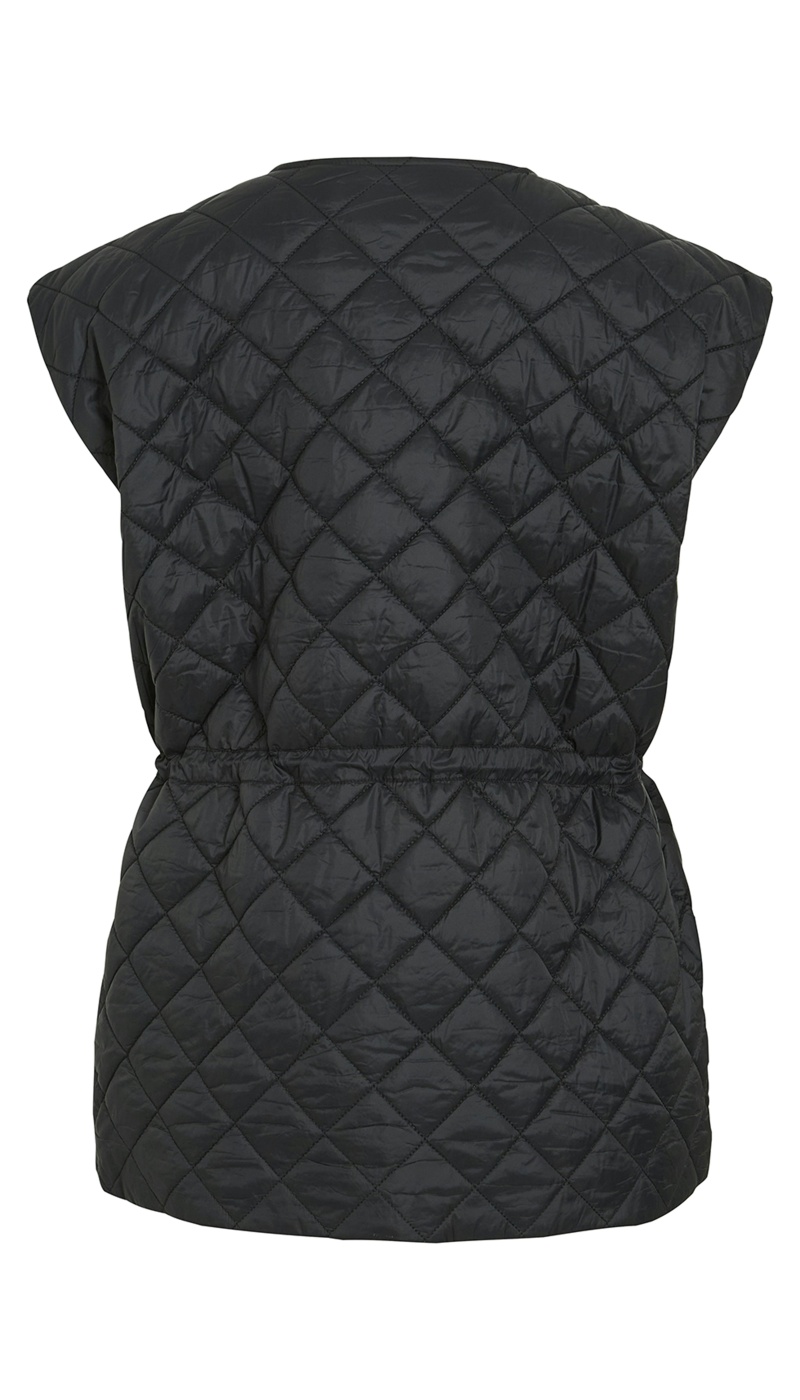 Veste Matelassée Noire VIBENJI