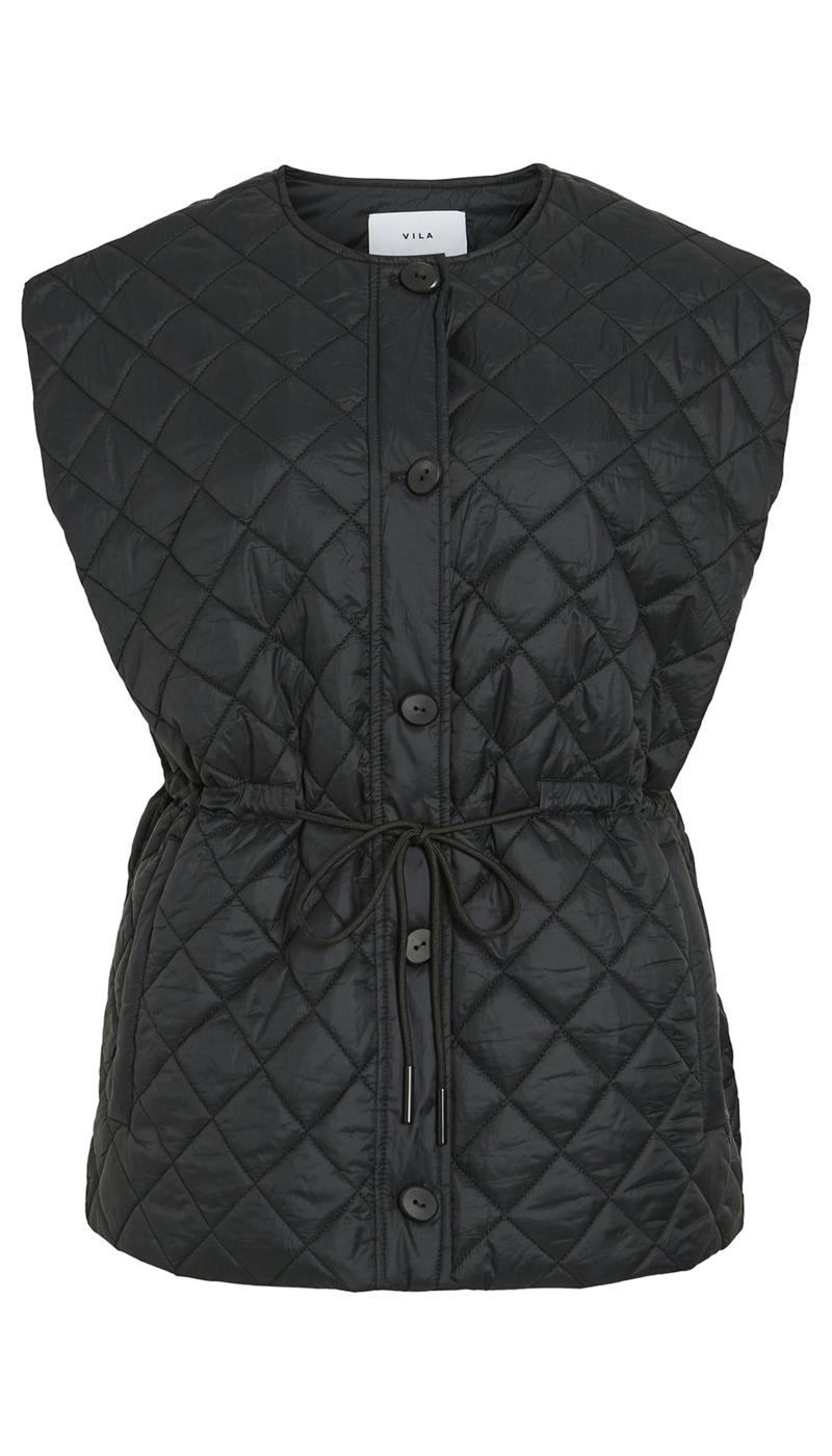 Veste Matelassée Noire VIBENJI