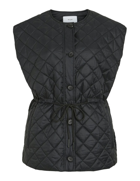 Veste Matelassée Noire VIBENJI