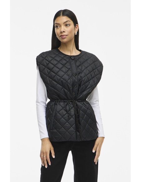 Veste Matelassée Noire VIBENJI