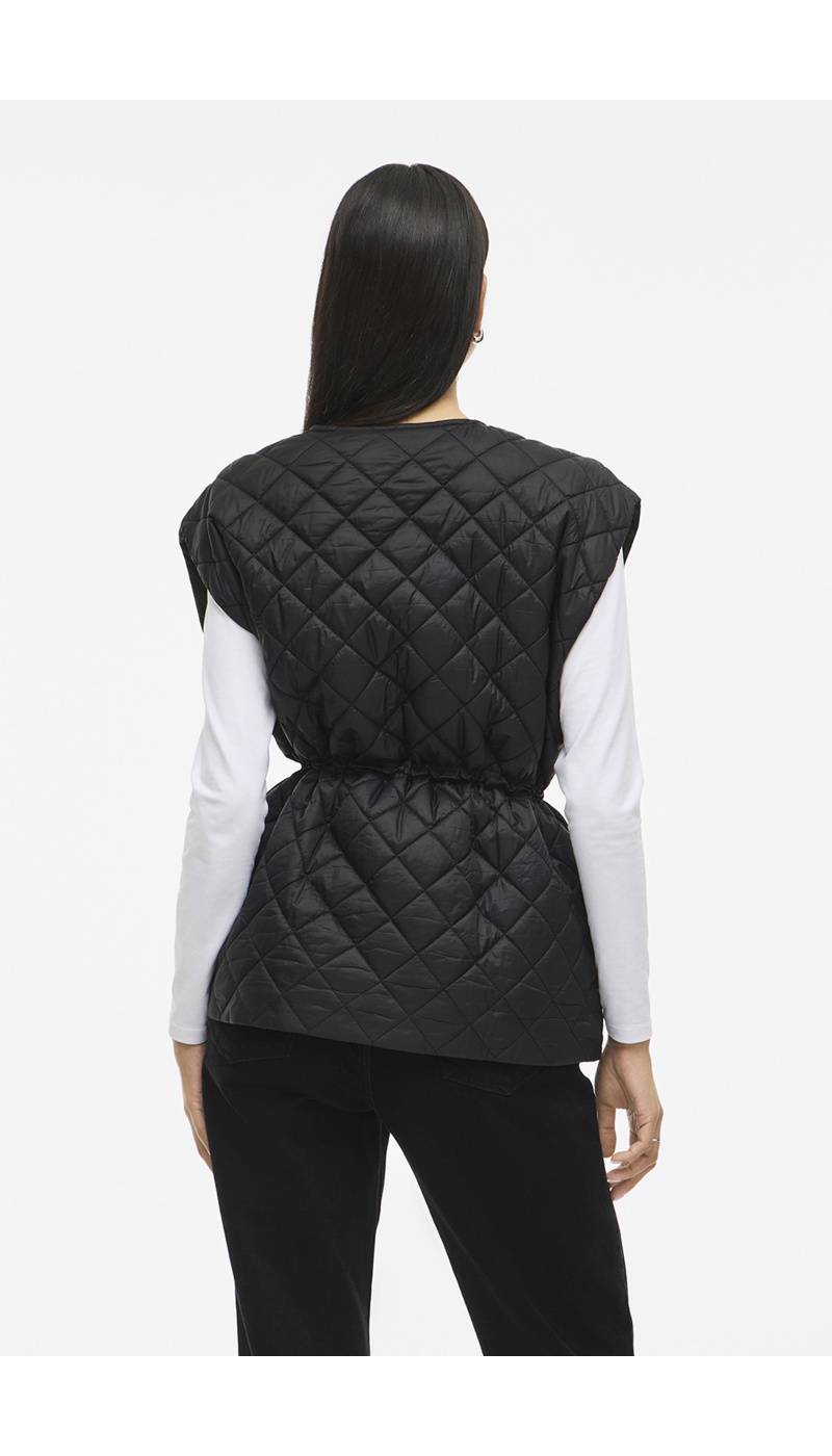 Veste Matelassée Noire VIBENJI