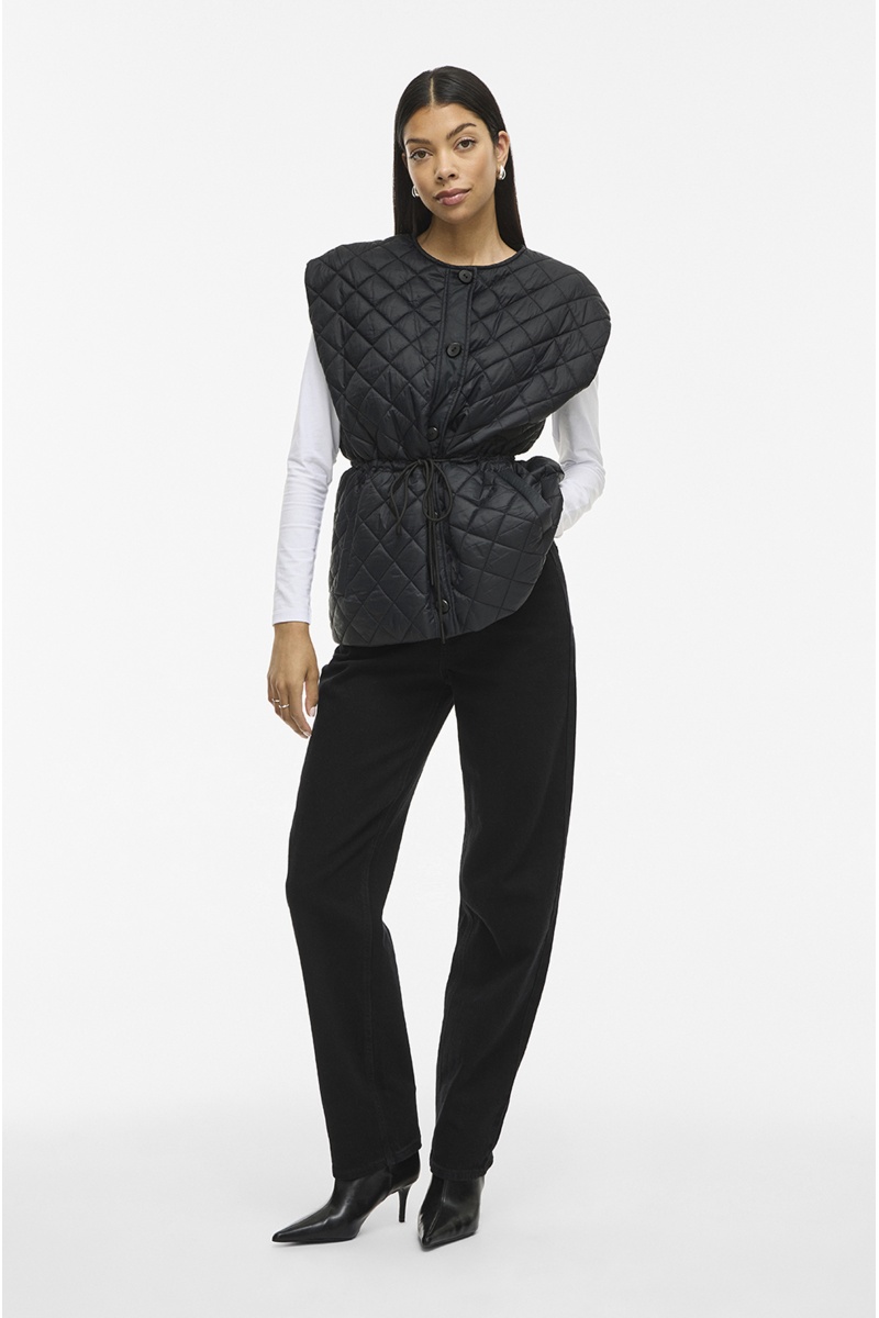 VILA A/S BLACKB EAUTY GILETS