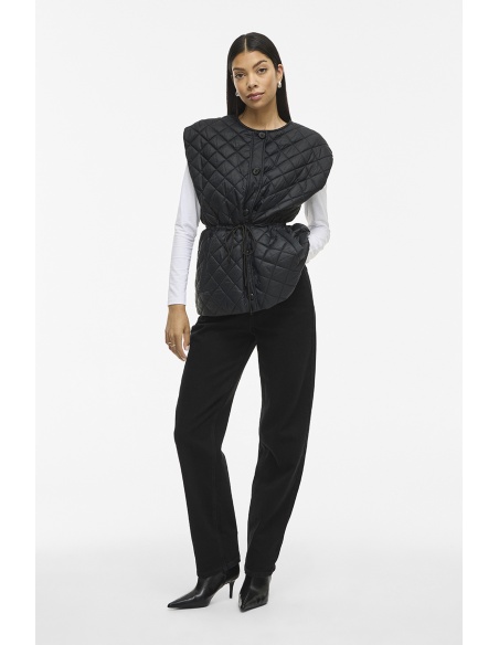 Veste Matelassée Noire VIBENJI