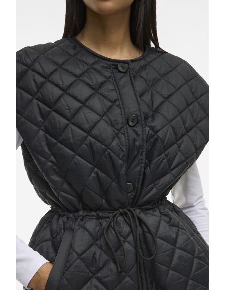 Veste Matelassée Noire VIBENJI