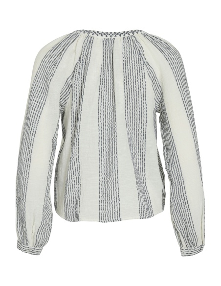 Blouse Rayure Ecru VIZOFFE