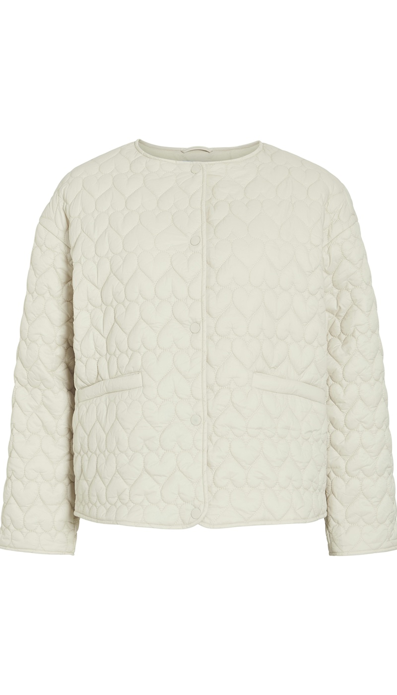 Veste Cœur Ecru VISILLA