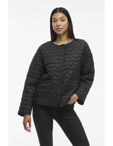 Veste Cœur Noir VISILLA