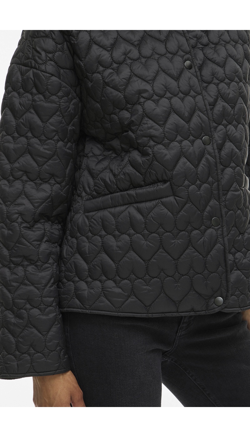 Veste Cœur Noir VISILLA