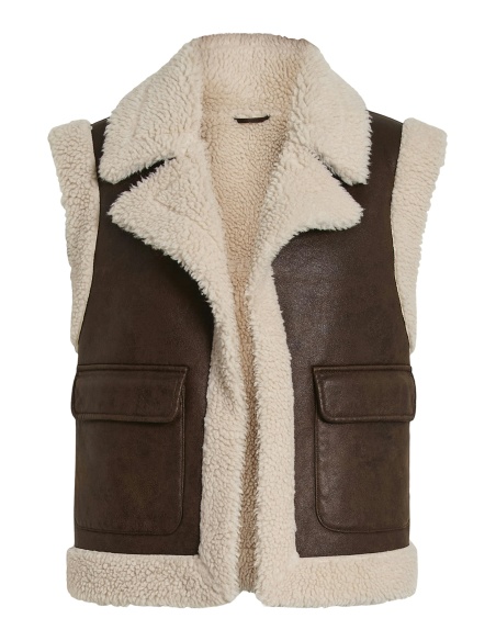 Veste Sans Manches Marron VIRISI