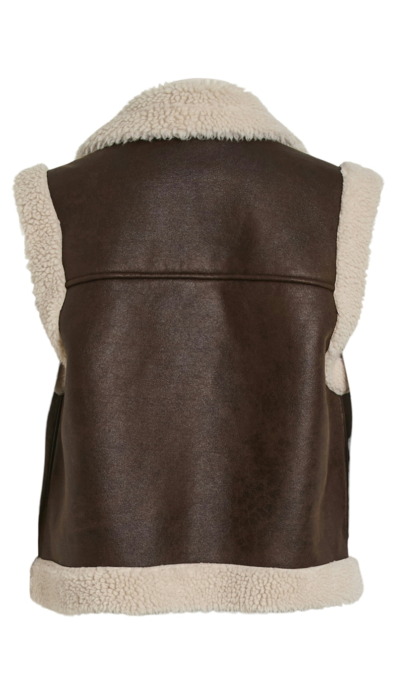 Veste Sans Manches Marron VIRISI