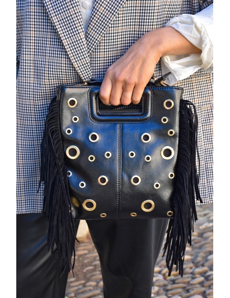 PODIUM CLOUTE NOIR SAC FEMME