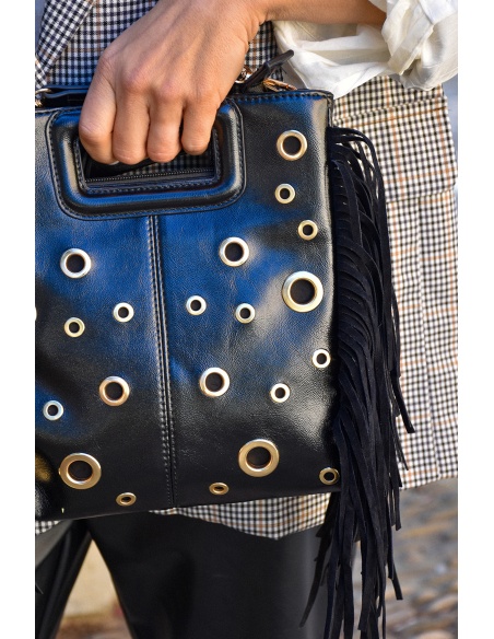 PODIUM CLOUTE NOIR SAC FEMME
