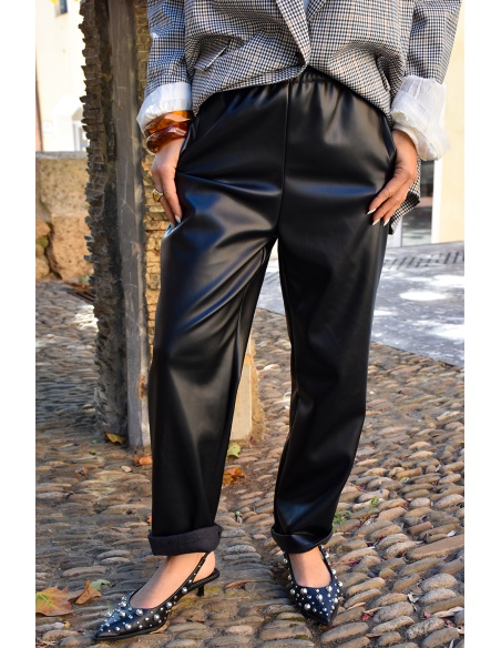 banditas  NOIR PANTALON FEMME