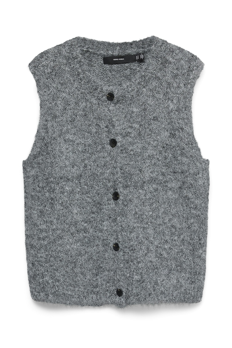 Gilet Sans Manches Gris VMNOVAH