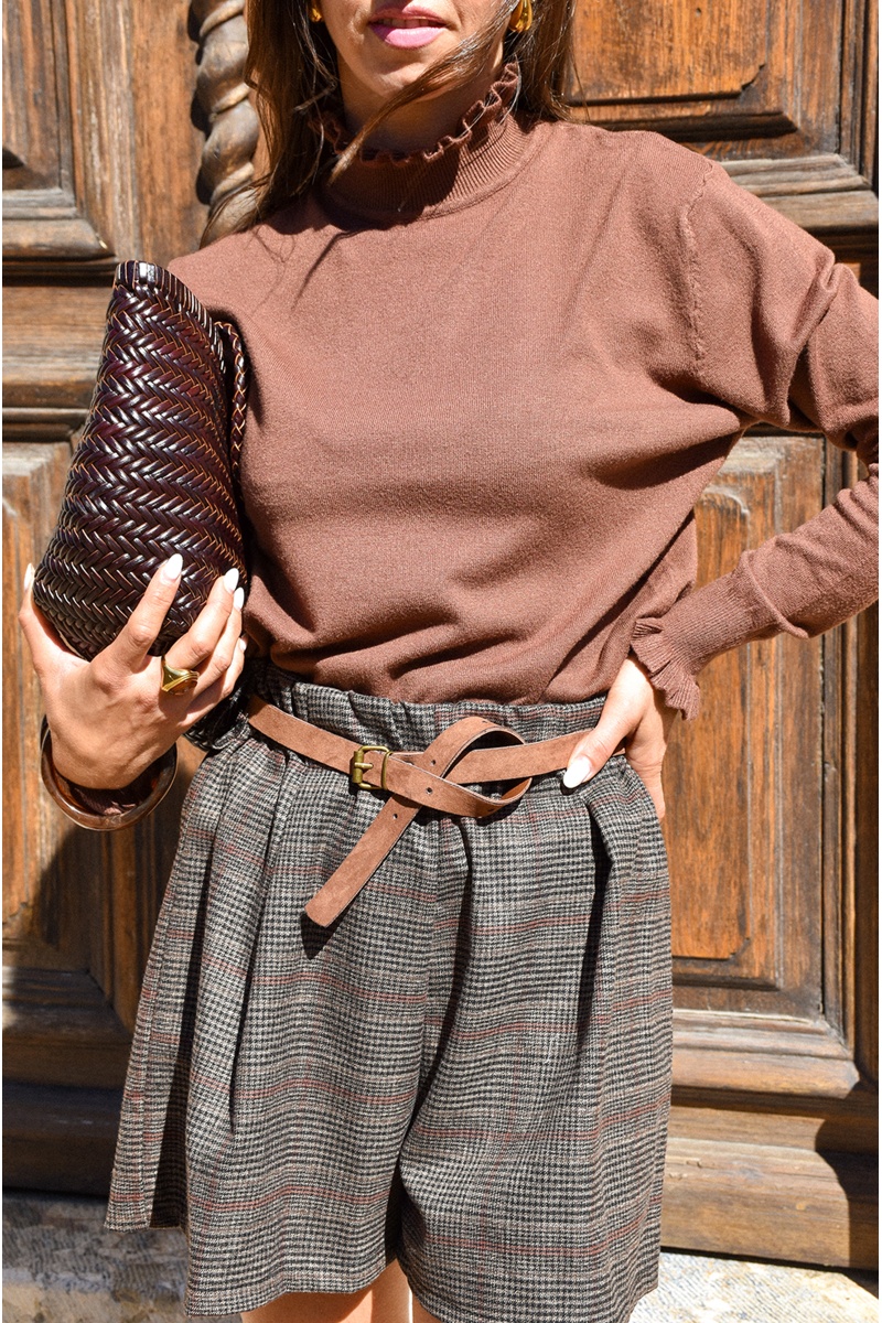 Pull Maille Camel ALBANE 2